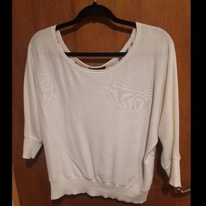 AE Lace Back Sweater